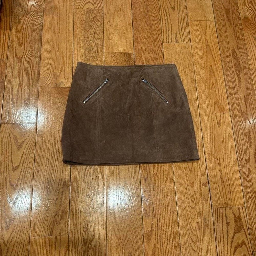 Blank NYC Suede Skirt